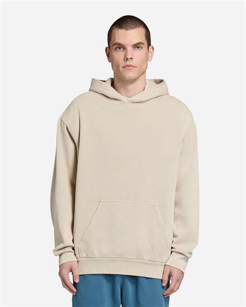 Unisex Urban Pullover Hooded Sweatshirt - OnModelFront - B595C9332 - Pigment French Oak