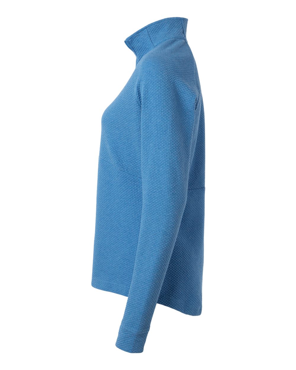 Women's Spirit Textured Quarter-Zip Pullover - DirectSide - B208D3752 - Light Nautical Blue Heather