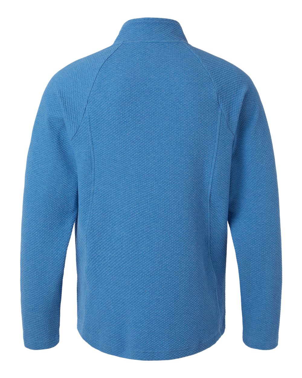 Men's Spirit Textured Full-Zip - Back - B209D3753 - Light Nautical Blue Heather