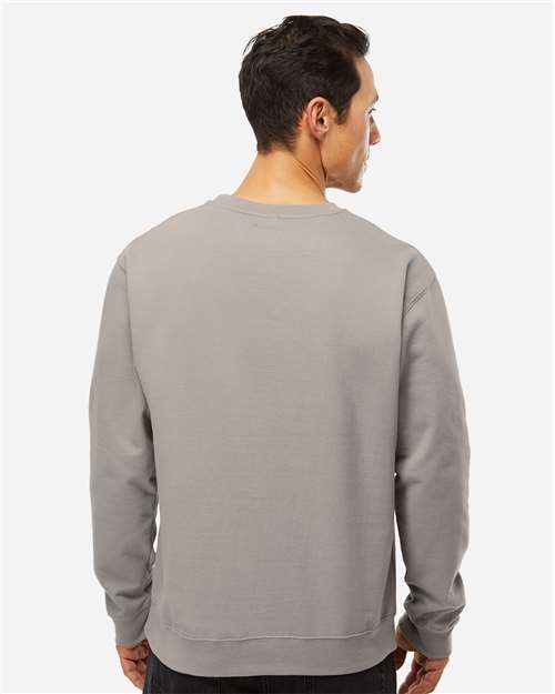 Unisex Midweight Crewneck Sweatshirt - OnModelBack - B83676433 - Cement