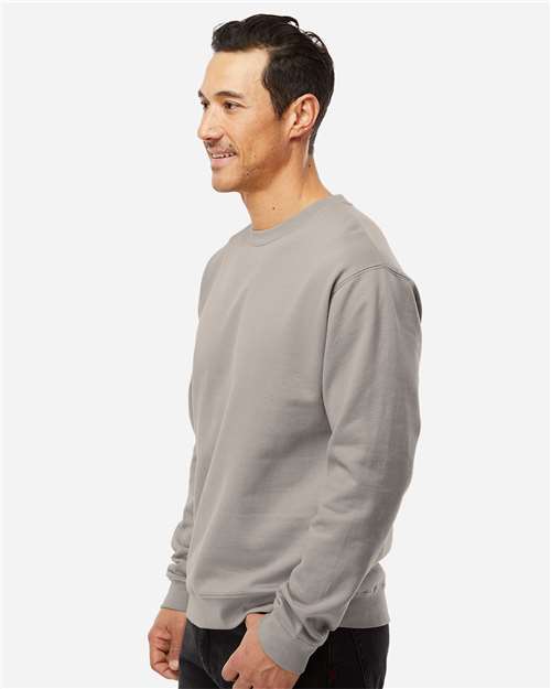 Unisex Midweight Crewneck Sweatshirt - OnModelSide - B83676433 - Cement