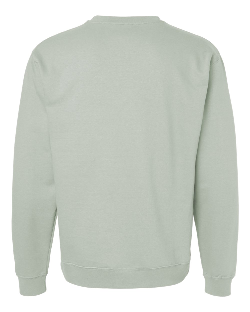 Midweight Crewneck Sweatshirt - Back - B83676443 - Dusty Sage