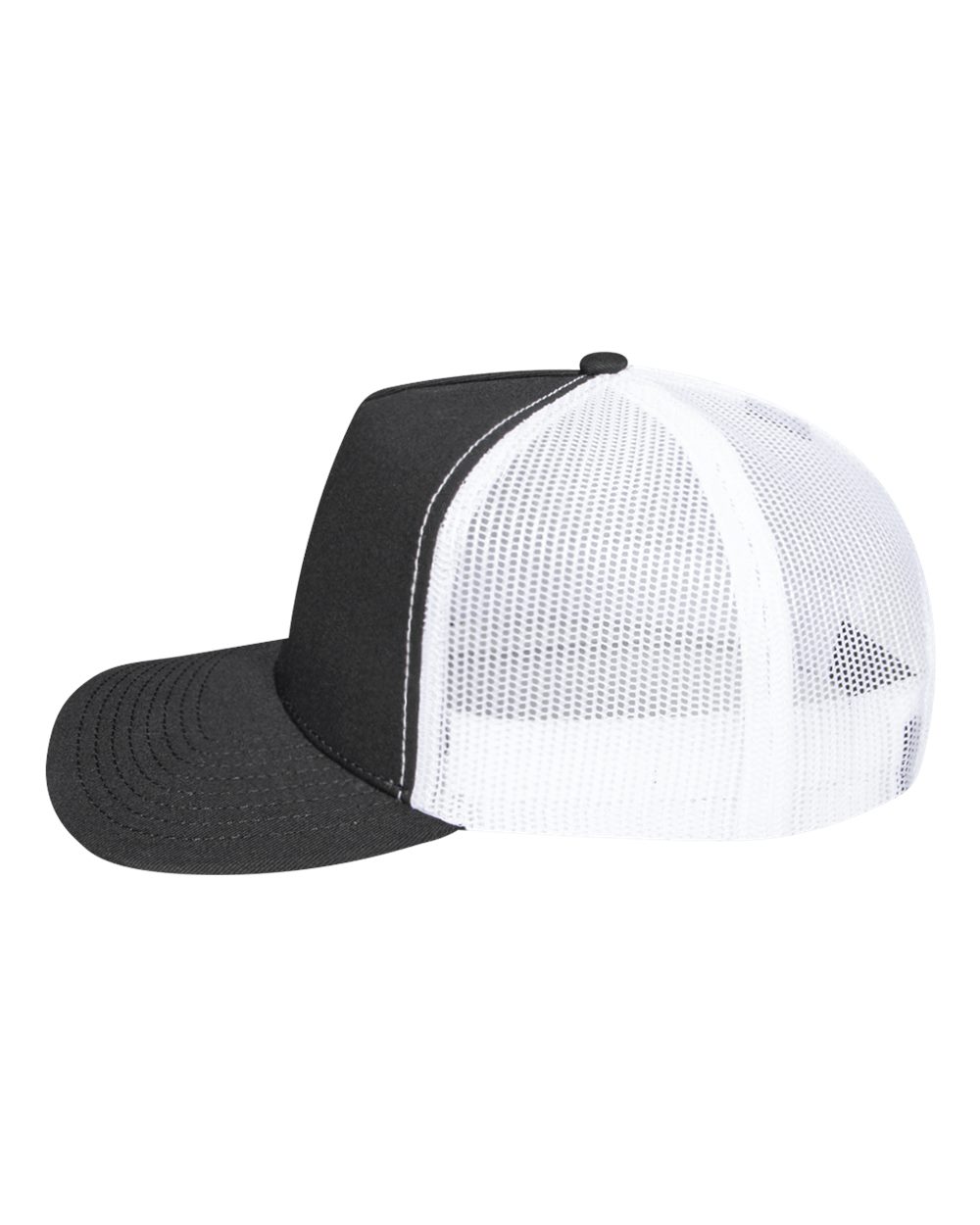 Rudder Five-Panel Cap - DirectSide - B39795100 - Black/ White
