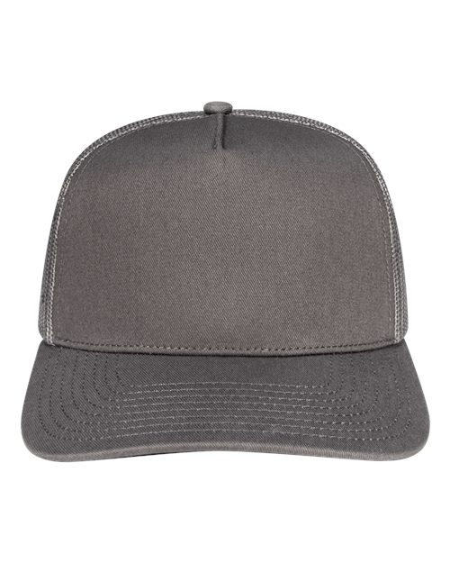 Rudder Five-Panel Cap - Front - B39795590 - Charcoal