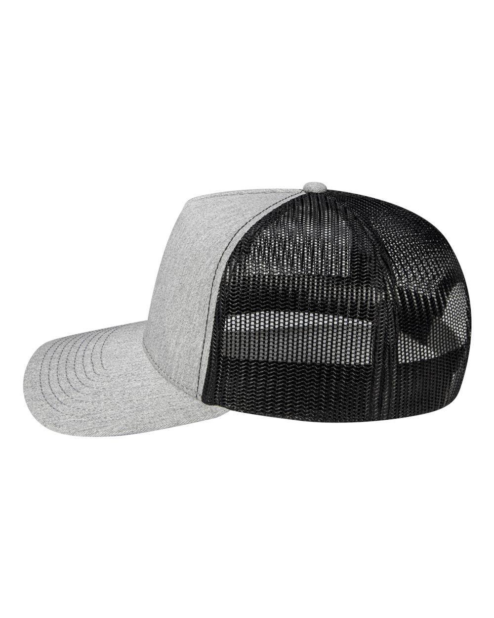 Rudder Five-Panel Cap - DirectSide - B39795110 - Grey Heather/ Black