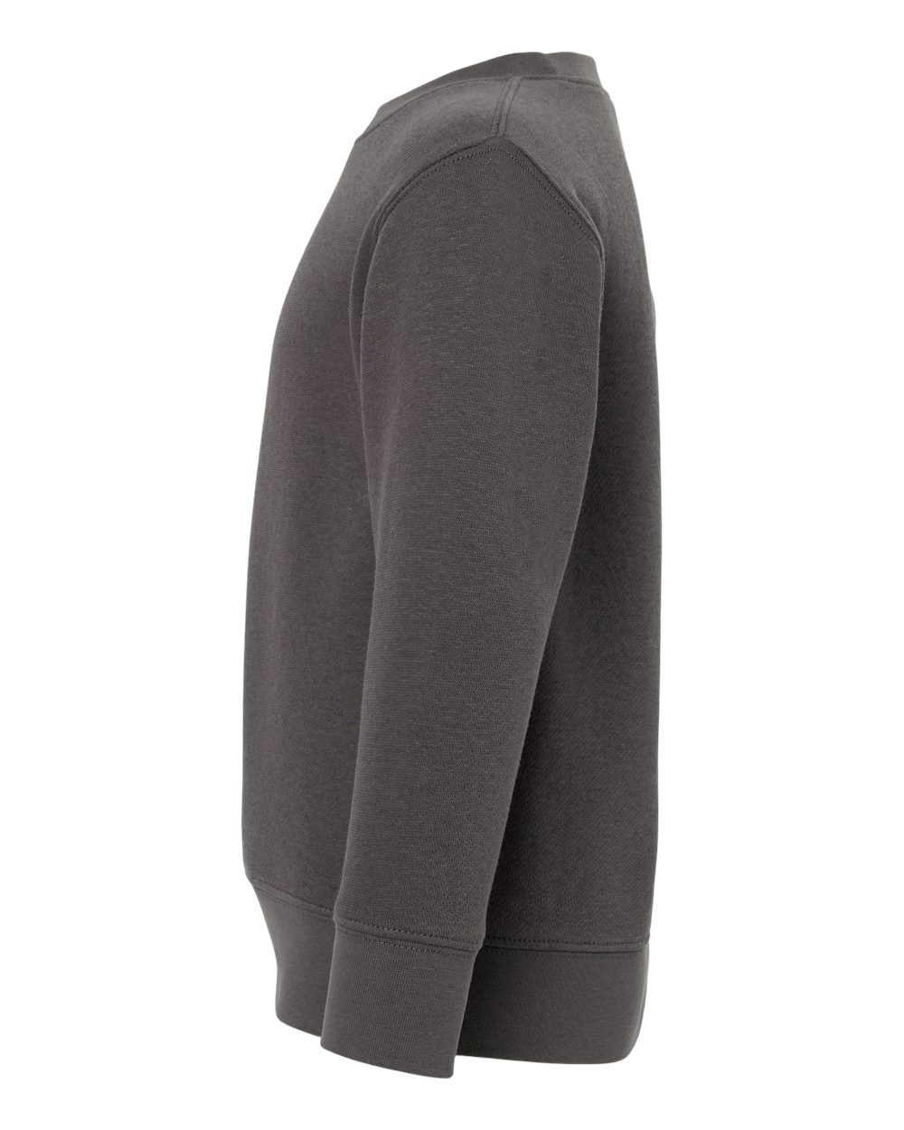Toddler Fleece Crewneck Sweatshirt - DirectSide - B32938593 - Charcoal