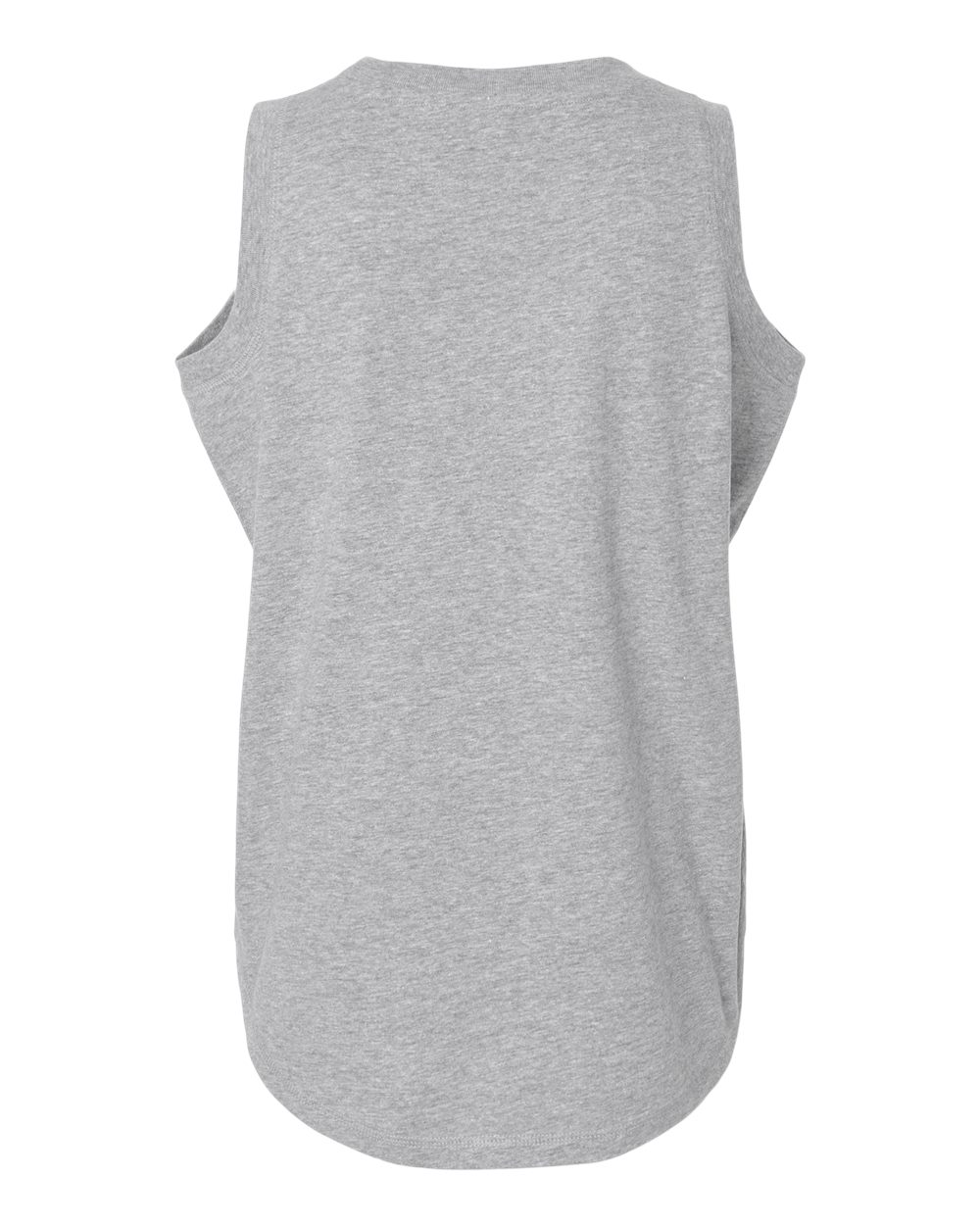 Women's Relaxed Fine Jersey Tank - Back - B07938093 - Heather