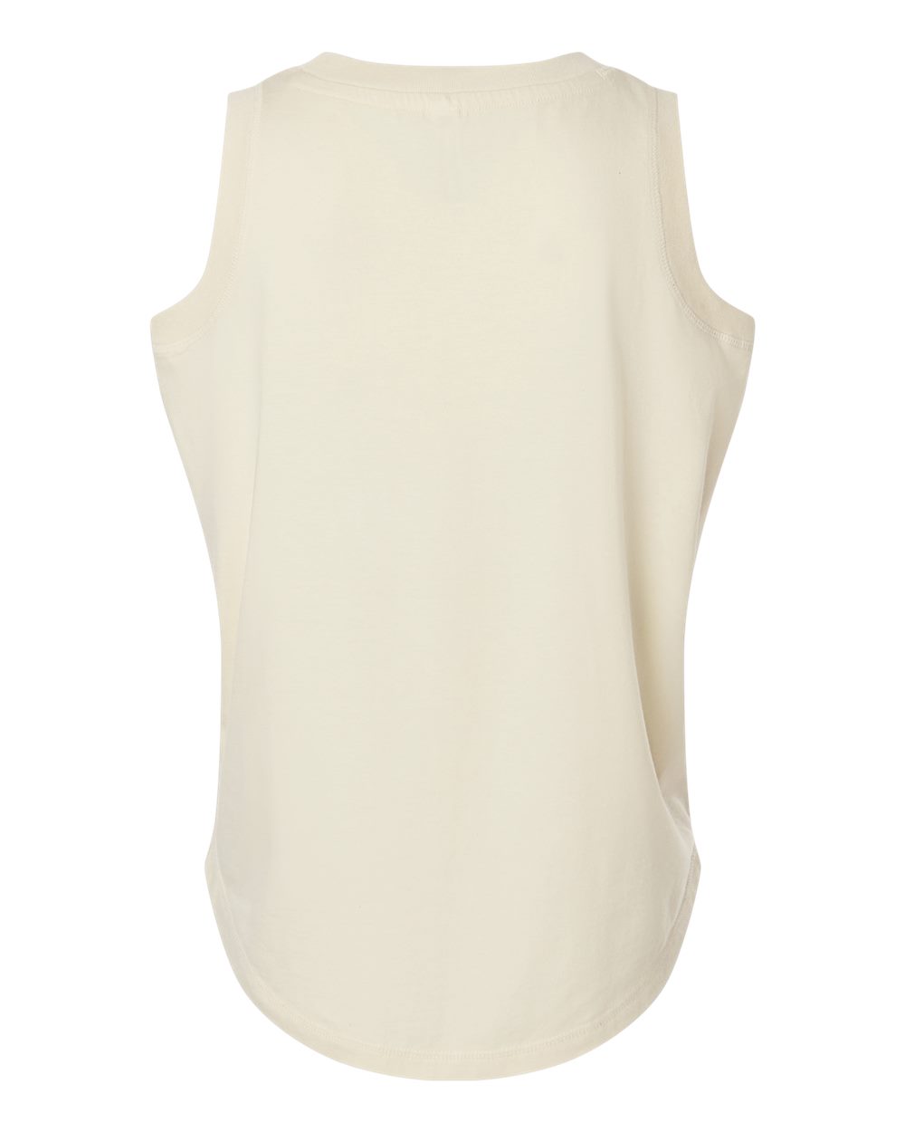 Women's Relaxed Fine Jersey Tank - Back - B07938243 - Natural