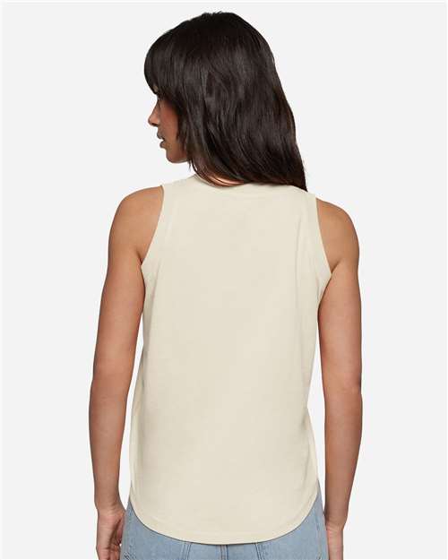 Women's Relaxed Fine Jersey Tank - OnModelBack - B07938243 - Natural