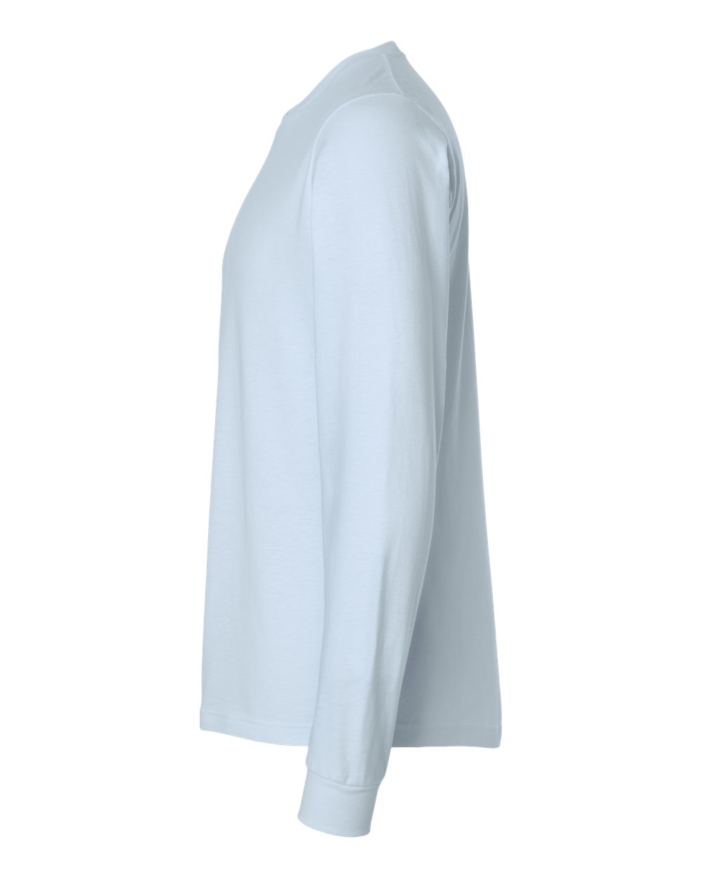 Fine Jersey Long Sleeve T-Shirt - DirectSide - B00059252 - Baby Blue