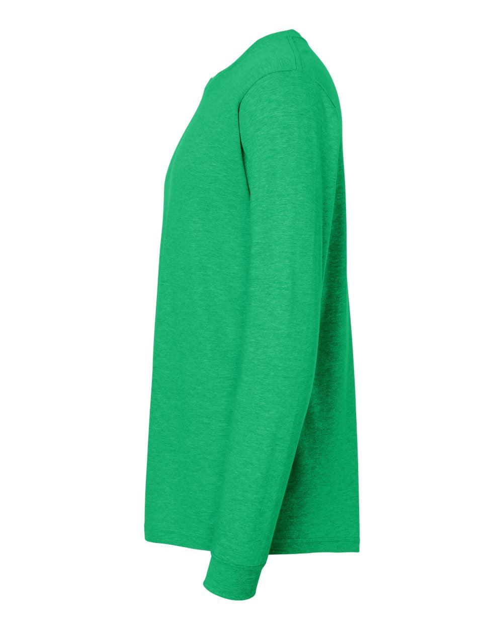 Fine Jersey Long Sleeve T-Shirt - DirectSide - B00059902 - Heather Kelly