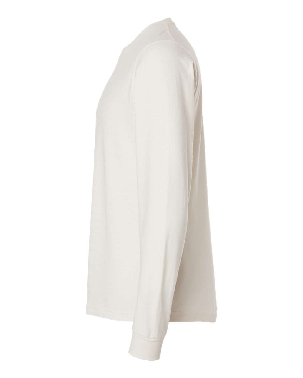 Fine Jersey Long Sleeve T-Shirt - DirectSide - B00059012 - Vintage White