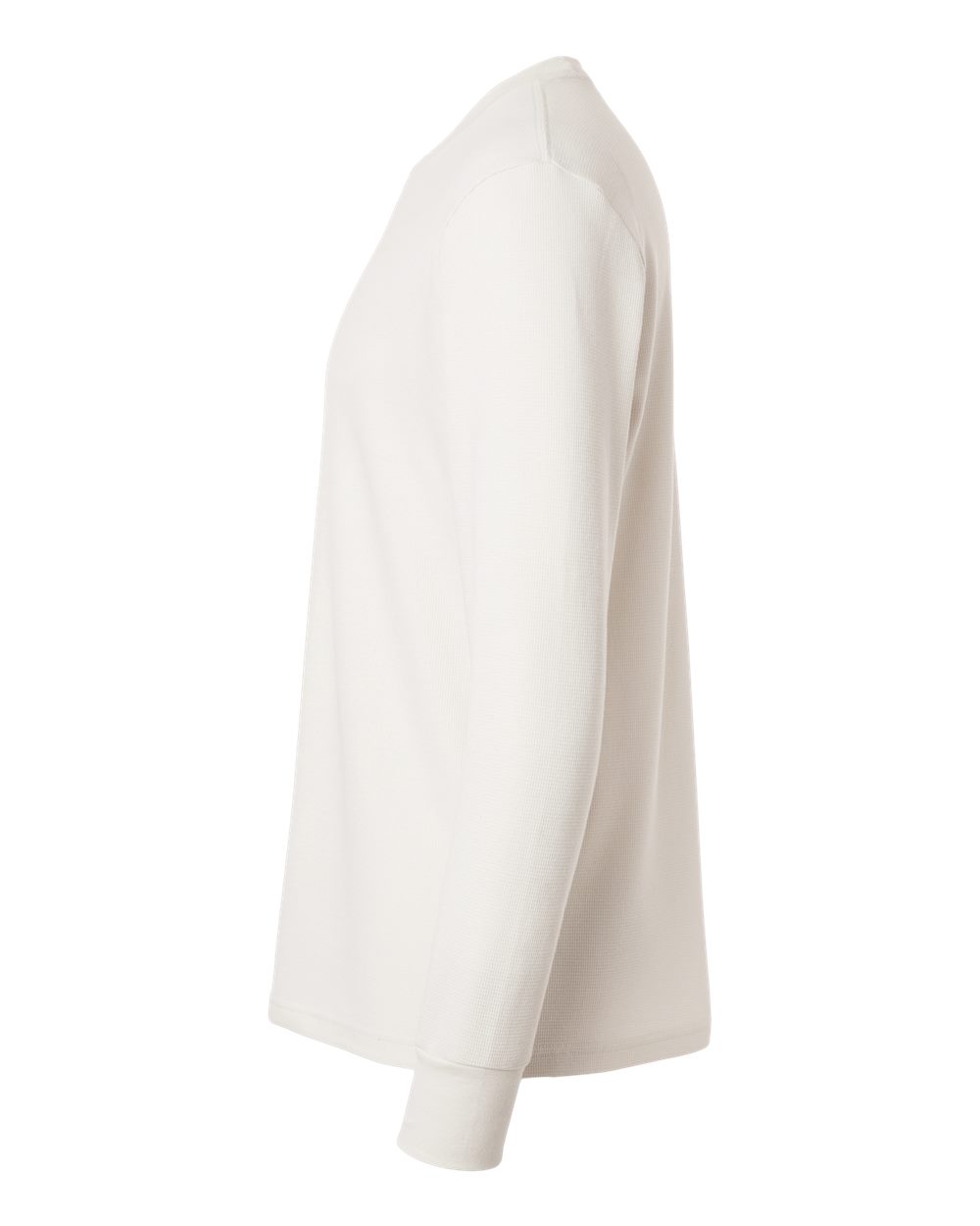 Unisex Ideal Thermal Long Sleeve T-Shirt - DirectSide - B00018092 - Bone