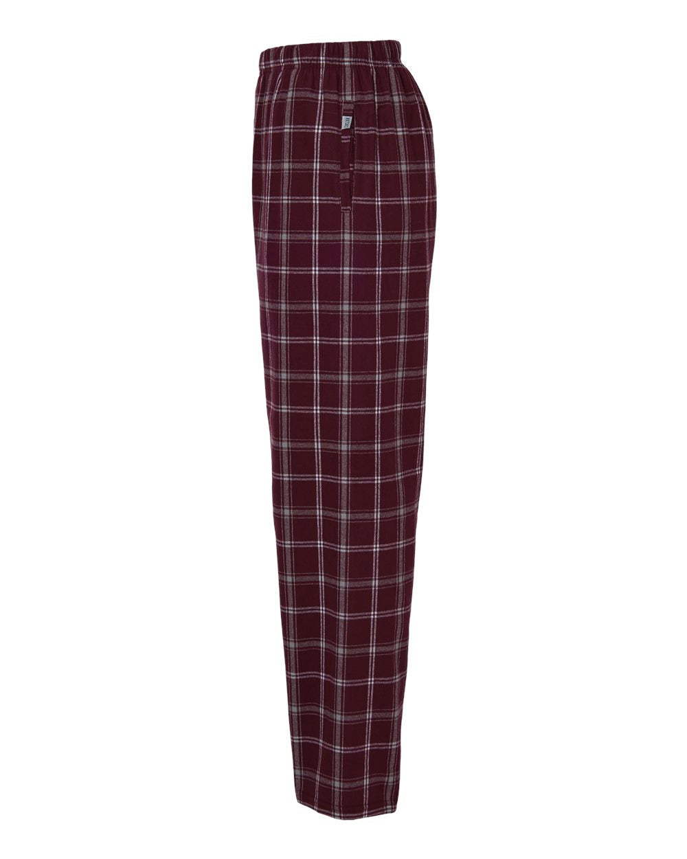 Harley Flannel Pants - DirectSide - B13203021 - Varsity Maroon Oxford Plaid