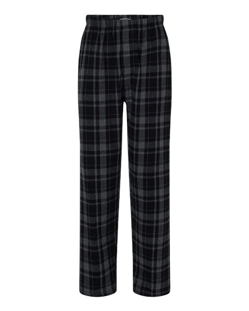Men's Harley Flannel Pants - Front - B13203071 - Black Jordan Plaid