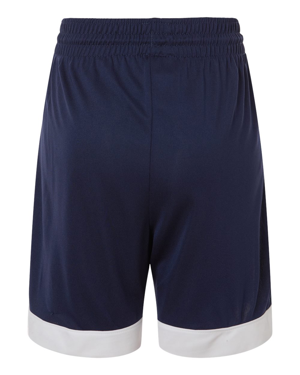 Youth Match-Up Basketball Shorts - Back - B69734653 - Navy/ White
