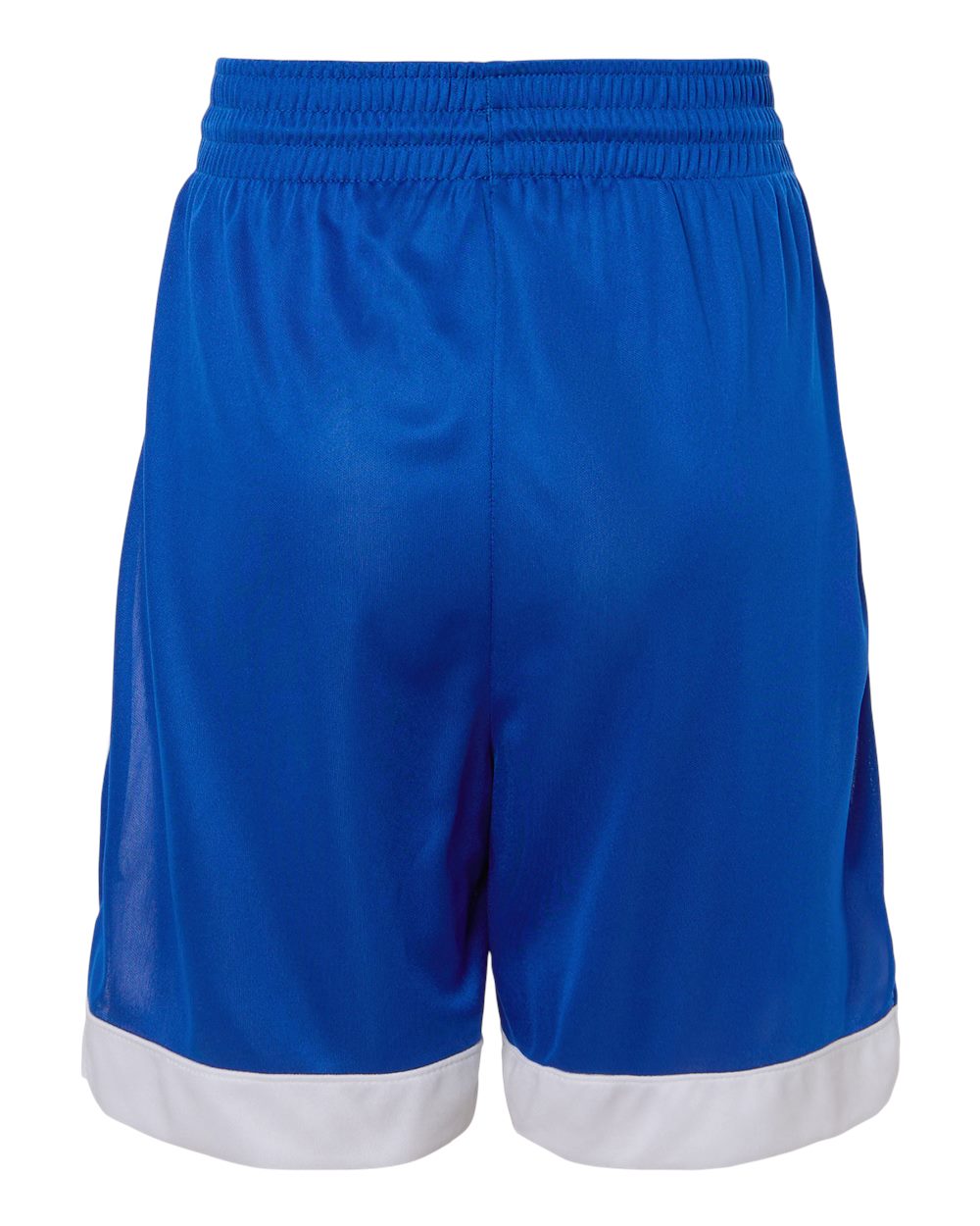 Youth Match-Up Basketball Shorts - Back - B69734753 - Royal/ White