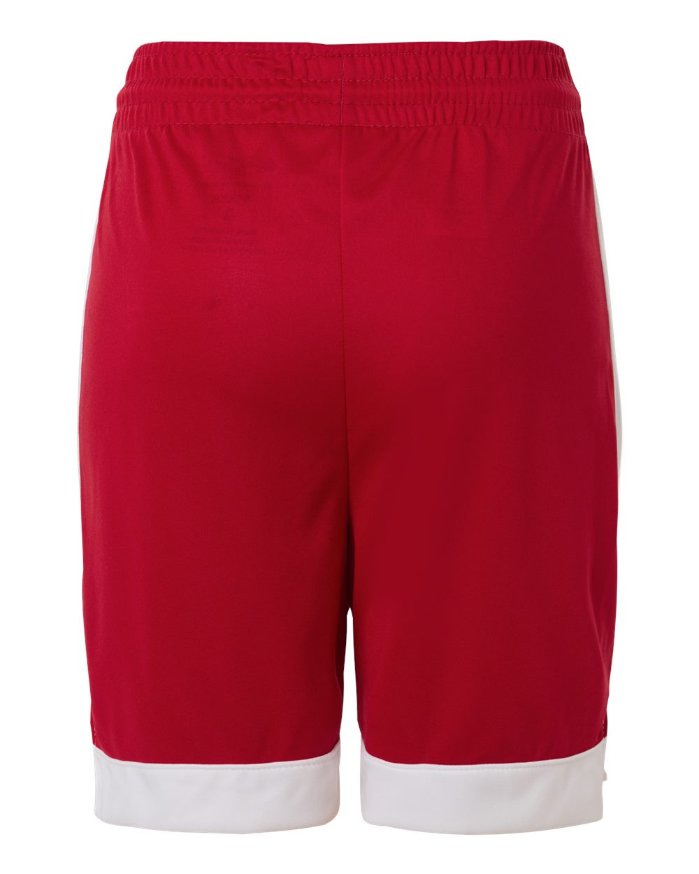 Youth Match-Up Basketball Shorts - Back - B69734703 - Scarlet/ White
