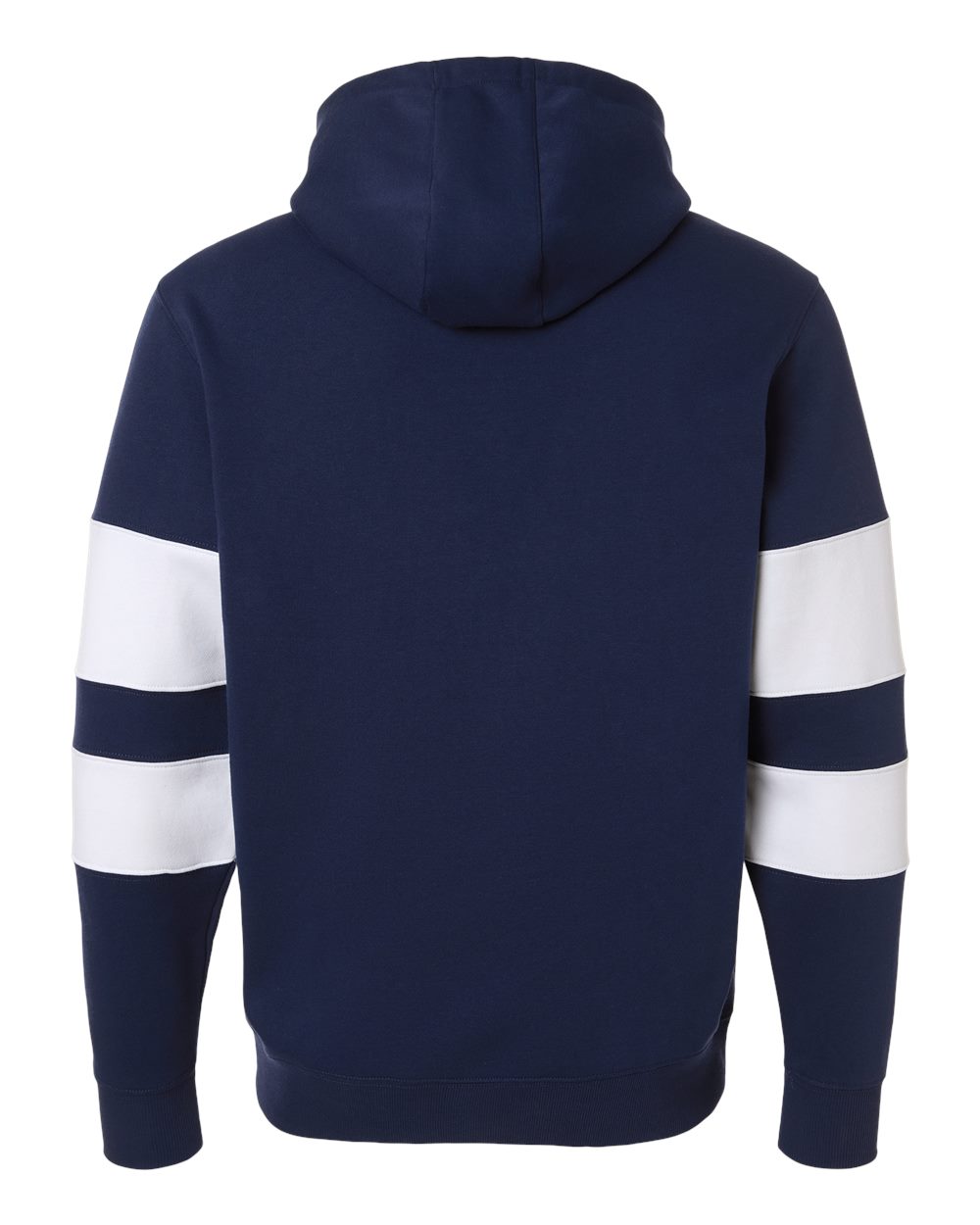 Unisex Jackson Way Hooded Sweatshirt - Back - B29864113 - Navy/ White