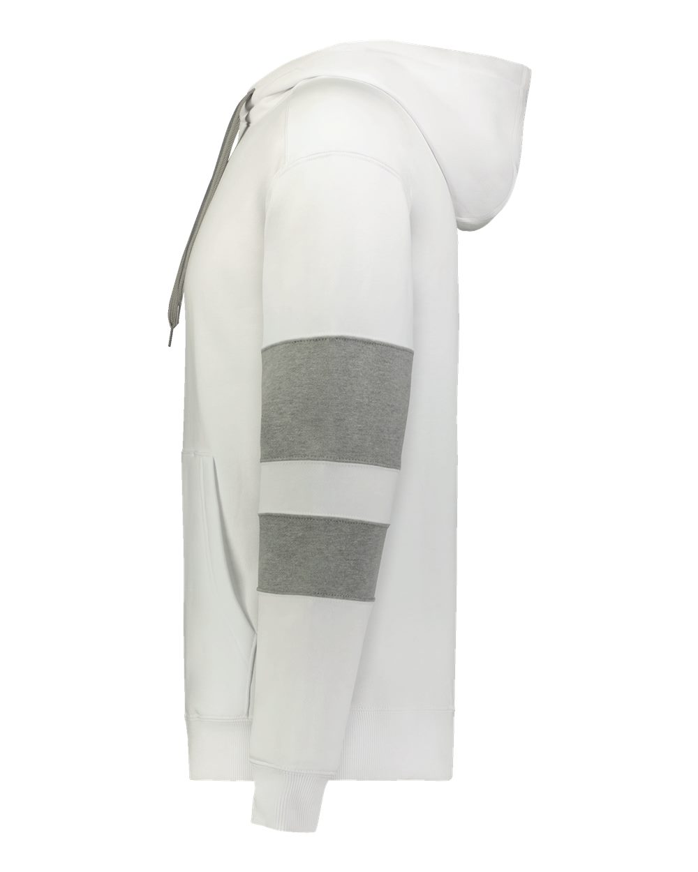Unisex Jackson Way Hooded Sweatshirt - DirectSide - B29864123 - White/ Charcoal Heather