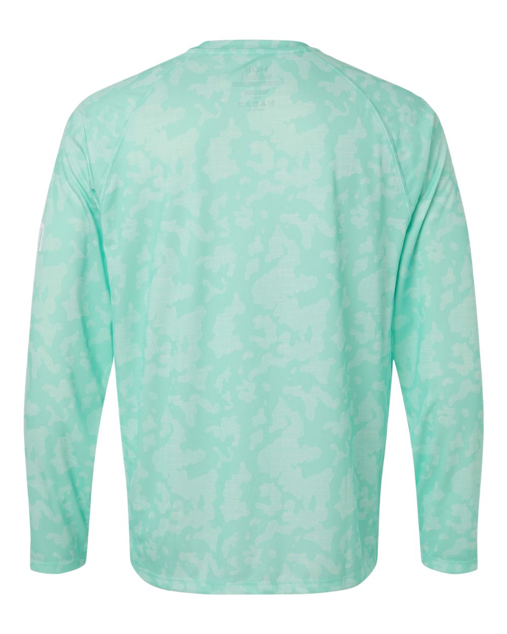Men's Lopro Running Lakes Long Sleeve T-Shirt - Back - B007D2103 - Beach Glass