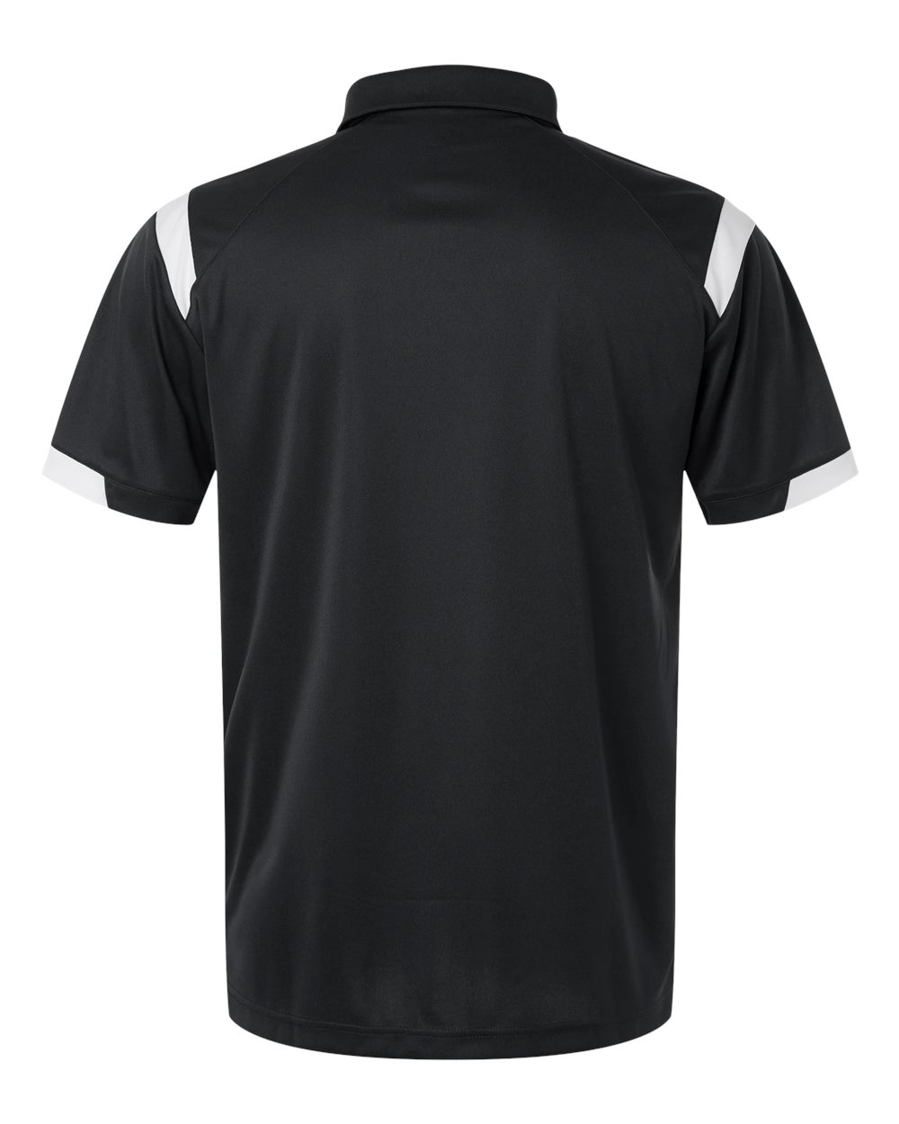 Men's On the Rise Polo - Back - B96485503 - Black/ White
