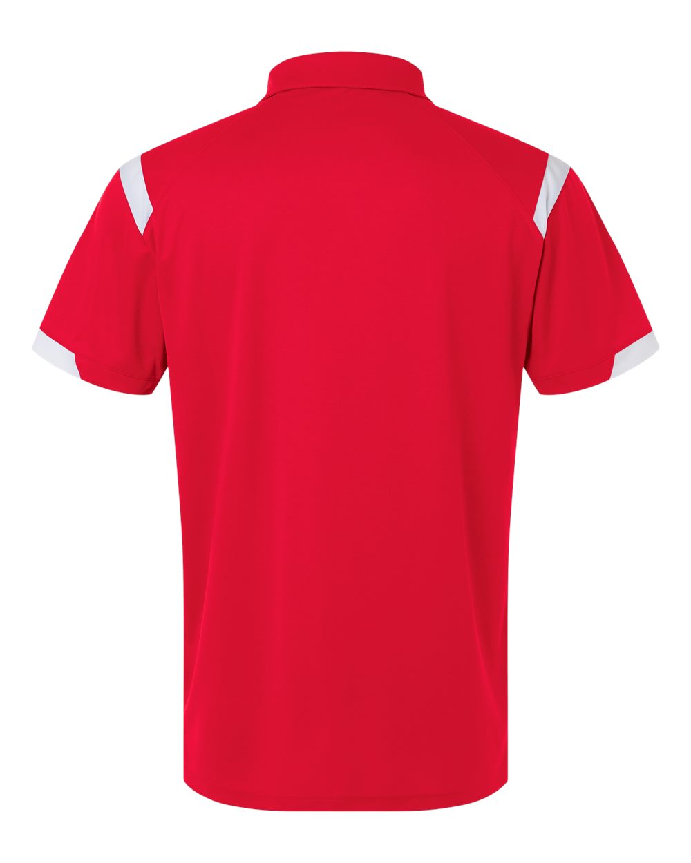 Men's On the Rise Polo - Back - B96485523 - Red/ White