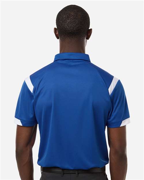 Men's On the Rise Polo - OnModelBack - B96485753 - Royal/ White