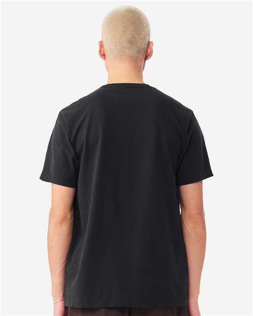 Unisex Heavyweight Garment-Dyed Tee - OnModelBack - B08306502 - Black
