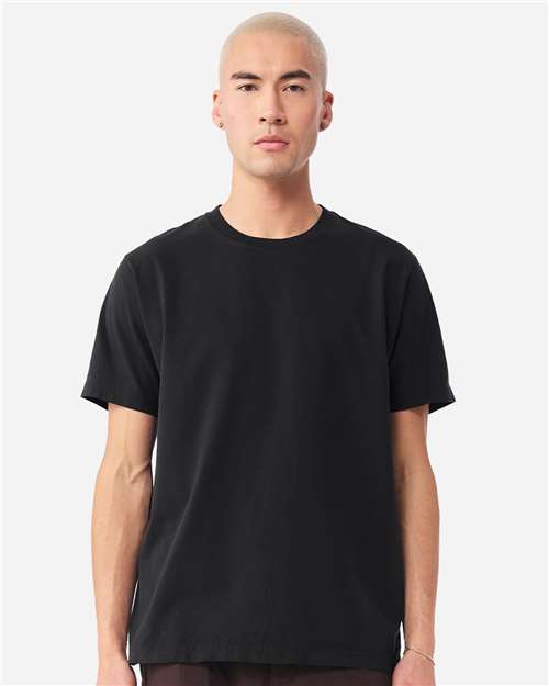 Unisex Heavyweight Garment-Dyed Tee - OnModelFront - B08306502 - Black