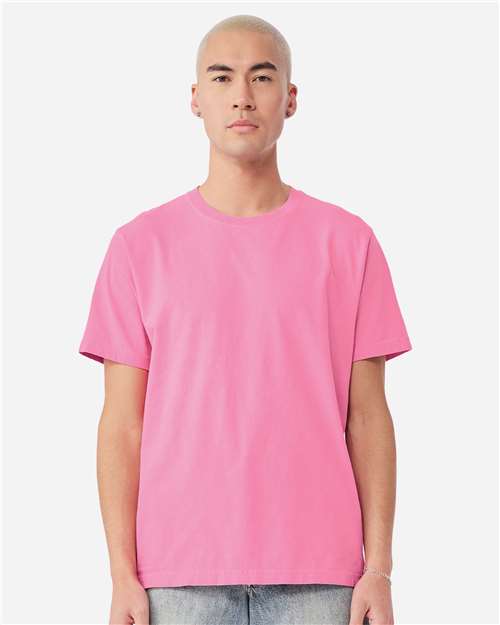 Unisex Heavyweight Garment-Dyed Tee - OnModelFront - B08306302 - Bubble Gum