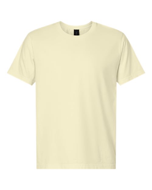 Unisex Heavyweight Garment-Dyed Tee - Front - B08306402 - Buttermilk