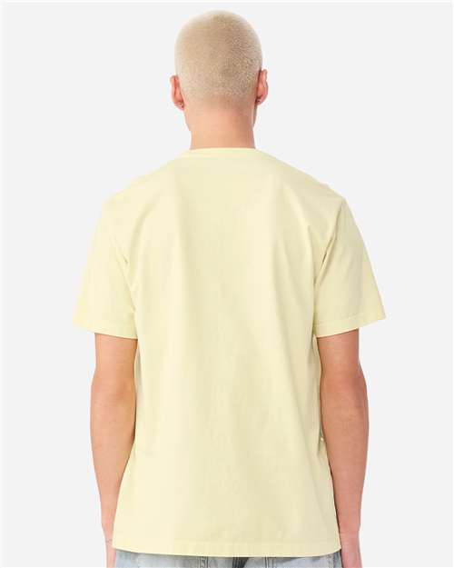 Unisex Heavyweight Garment-Dyed Tee - OnModelBack - B08306402 - Buttermilk