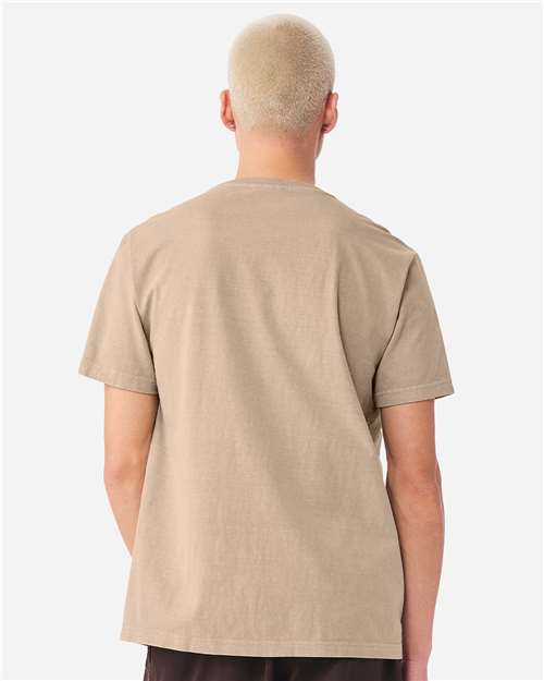 Unisex Heavyweight Garment-Dyed Tee - OnModelBack - B08306242 - Khaki