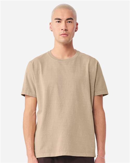 Unisex Heavyweight Garment-Dyed Tee - OnModelFront - B08306242 - Khaki