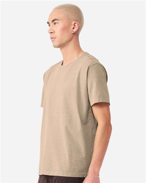 Unisex Heavyweight Garment-Dyed Tee - OnModelSide - B08306242 - Khaki