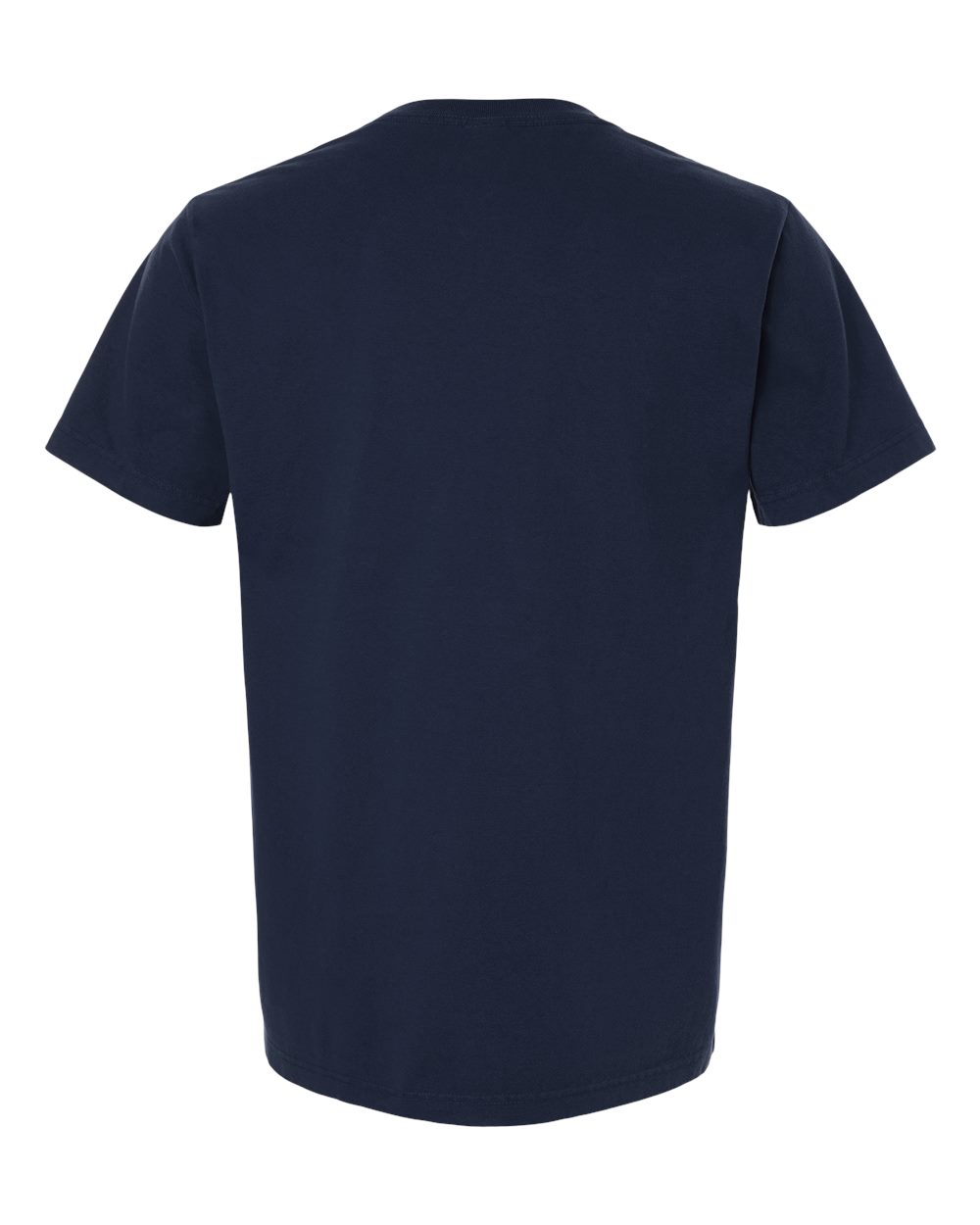 Unisex Heavyweight Garment-Dyed Tee - Back - B08306652 - Navy