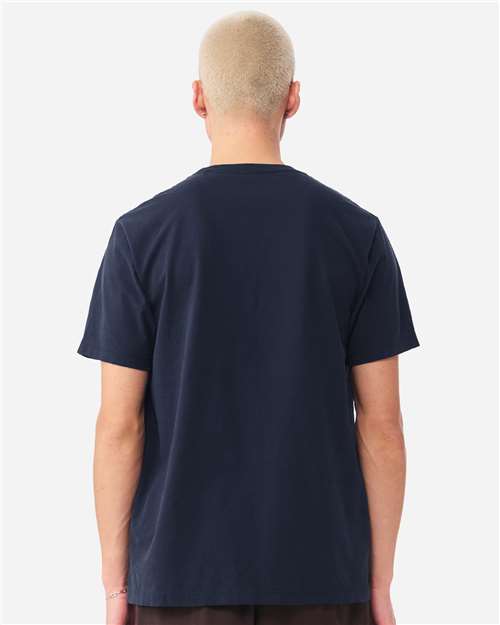 Unisex Heavyweight Garment-Dyed Tee - OnModelBack - B08306652 - Navy