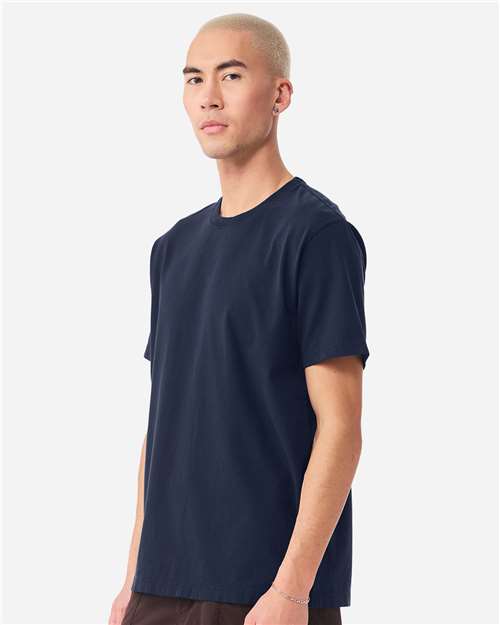 Unisex Heavyweight Garment-Dyed Tee - OnModelSide - B08306652 - Navy