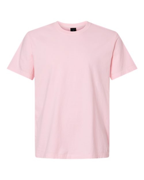 Unisex Heavyweight Garment-Dyed Tee - Front - B08306102 - Pink