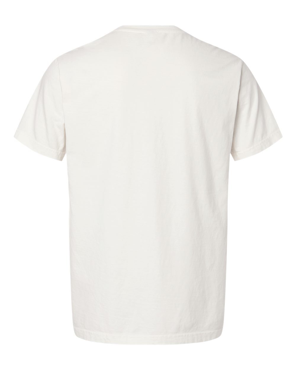 Unisex Heavyweight Garment-Dyed Tee - Back - B08306002 - Vintage White