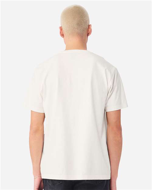 Unisex Heavyweight Garment-Dyed Tee - OnModelBack - B08306002 - Vintage White