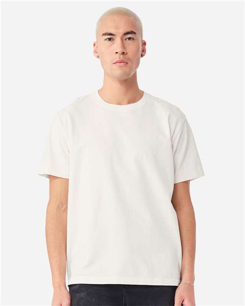 Unisex Heavyweight Garment-Dyed Tee - OnModelFront - B08306002 - Vintage White