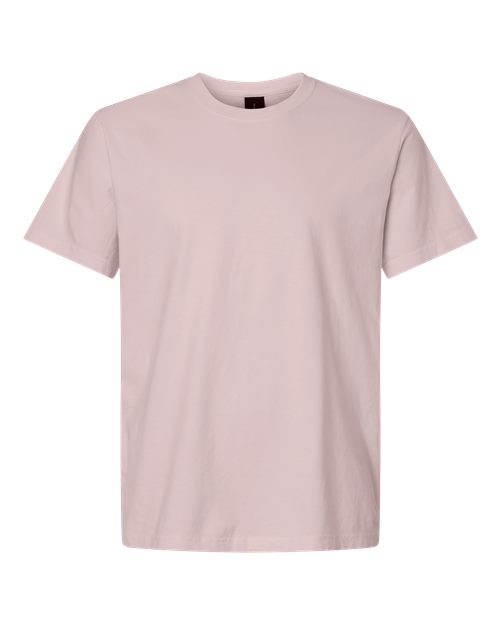Unisex Heavyweight Garment-Dyed Tee - Front - B08306672 - Washed Lavender