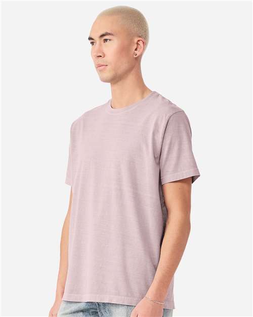 Unisex Heavyweight Garment-Dyed Tee - OnModelSide - B08306672 - Washed Lavender