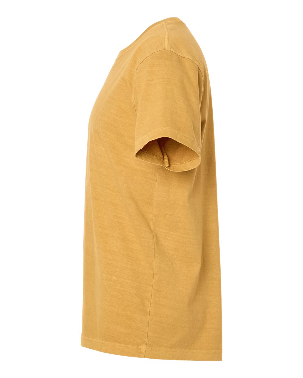 Unisex Heavyweight Garment-Dyed Tee - DirectSide - B08306412 - Washed Mustard