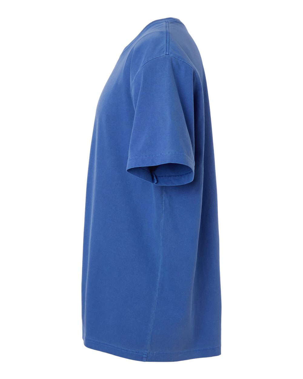 Unisex Heavyweight Garment-Dyed Tee - DirectSide - B08306182 - Washed Royal Blue