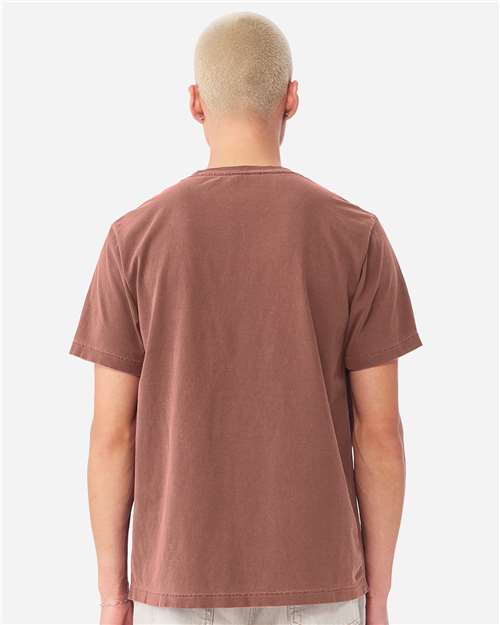 Unisex Heavyweight Garment-Dyed Tee - OnModelBack - B08306212 - Washed Chestnut