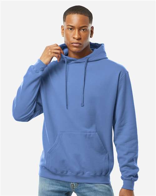 Unisex Fleece Hooded Sweatshirt - OnModelFront - B31359262 - Columbia Blue