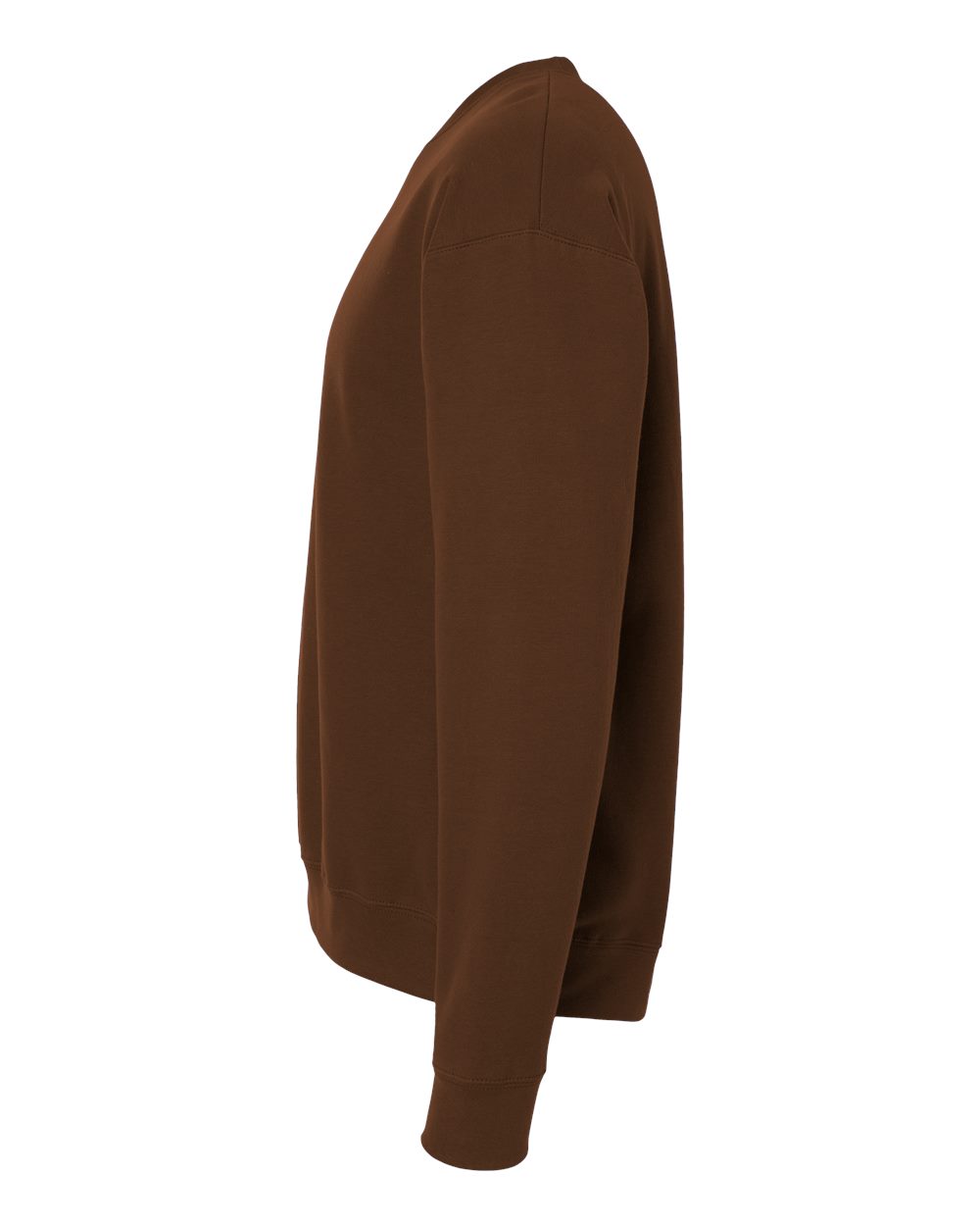 Fleece Crewneck Sweatshirt - DirectSide - B10459562 - Brown